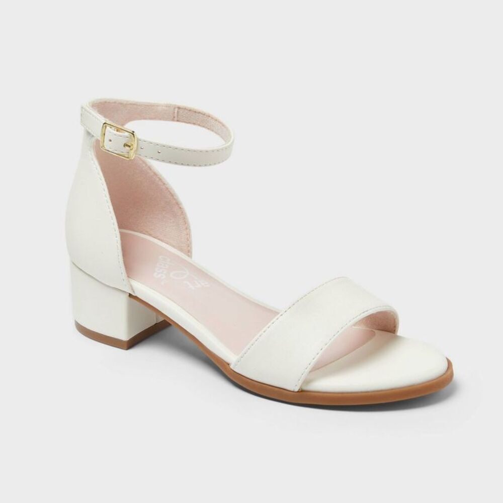 Kids' Fannie Heeled Sandals - art class White 3
